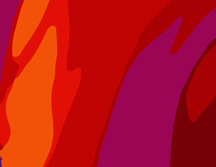 Obraz premium Fiery Fusion of Red and Orange Bold and Vibrant Abstract Background. A Radiant Blend of Warm Red and Orange Tones in a Dynamic Abstract Design. Shades of Red and Orange Creating a Abstract Artwork
