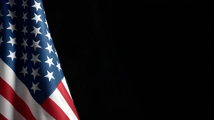 USA flag background. United States of America celebrates armed forces on november 11th. Vintage American flag on a chalkboard with space for text