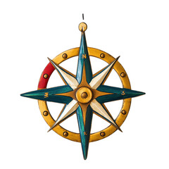 Vintage Decorative Compass: A Timeless Navigation Tool