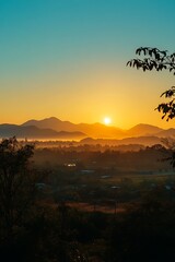 Fototapeta premium mesmerizing milky way sky illuminating mountains and river with star glow 