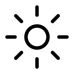 Sun icon
