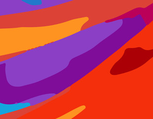 Obraz premium Vibrant and Dynamic Colorful Mixed Abstract Background Wallpaper. Stunning Array of Colors in an Abstract Mixed Design for Modern and Artistic Wall Decor. Exuberant and Playful Colorful Abstract Wall