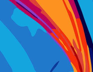 Fiery Fusion of Red and Orange Bold and Vibrant Abstract Background. A Radiant Blend of Warm Red and Orange Tones in a Dynamic Abstract Design. Shades of Red and Orange Creating a Abstract Artwork