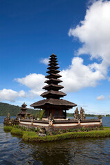 Pura Ulun Danu Beratan Hindu Temple Bali Indonesia