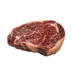 Fototapeta premium Prime Rib Steak - Exquisite Raw Beef