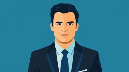 Stylish Businessman Portrait