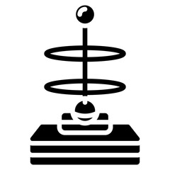 Magnetic Stirrer Vector Icon