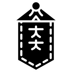 Obraz premium Dynasty Banner Vector Icon