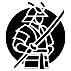 Samurai Vector Icon