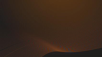 Brown gradient with curve line abstract background for backdrop