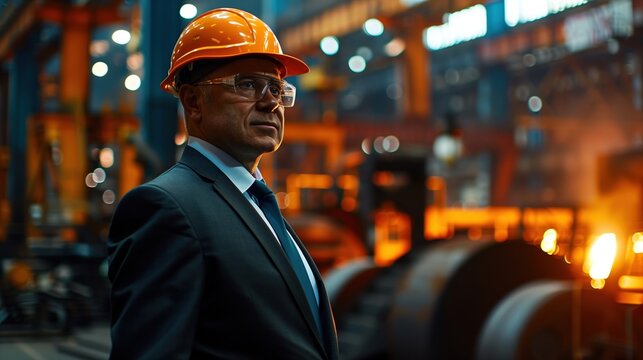 Production process at a steel plant. Work in the foundry. The process of work at a metallurgical plant. Metallurgists. Blast furnace. Melting metal. Domna. Conveyor. 