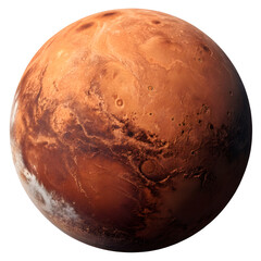 Fototapeta premium The planet Mars in the space