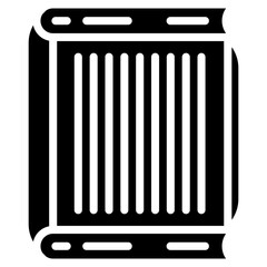 Book Barcode Vector Icon