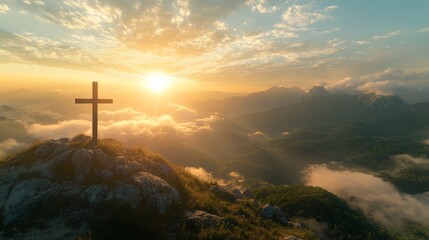 Biblical landscapes and spiritual scenery