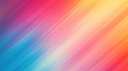 Obraz premium A modern abstract gradient background blending warm and cool tones seamlessly, featuring soft blurred transitions between vibrant hues.