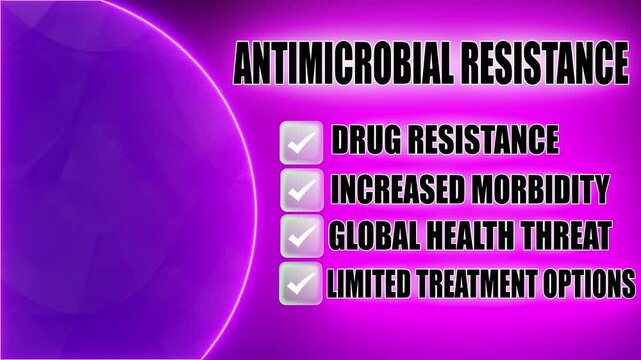 Antimicrobial Resistance (AMR) refers to the ability of microorganisms (bacteria, viruses, fungi, and parasites) to resist the effects of drugs designed to kill them, making infections harder to treat