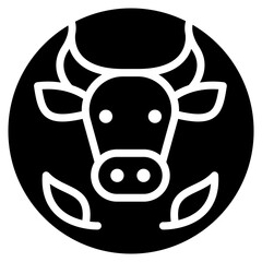 Cattle Brand Vector Icon