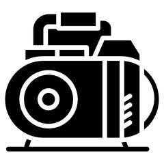 Vacuum Pump Vector Icon