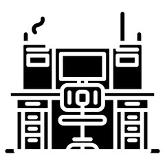 Command Post Vector Icon