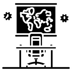 War Room Vector Icon