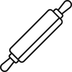 rolling-pin-editable-stroke-outline-icon-isolated