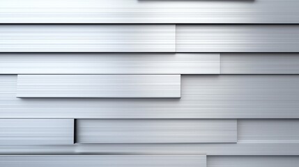 Fototapeta premium Modern abstract metallic wall with horizontal lines creating a sleek and industrial texture in minimalist design.