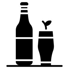 Apple Cider Vector Icon