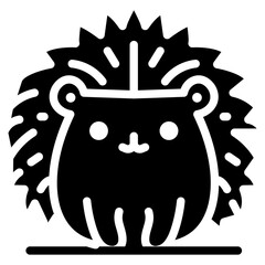 Hedgehog Vector Icon