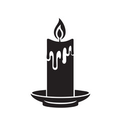 candle design vector