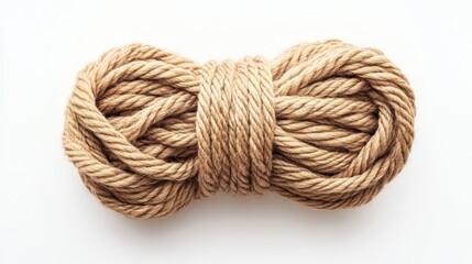Rope Knot on White 