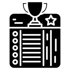 Leaderboard Vector Icon