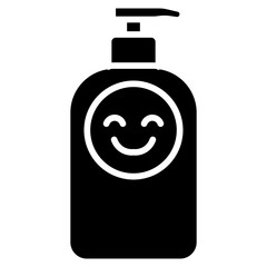 Baby Shampoo Vector Icon