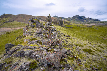 Near Álftafjörður bay, the Þvottaá area boasts breathtaking basalt dams and unique rock...