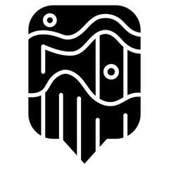 Heat Map Vector Icon