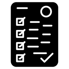 Test Preparation Vector Icon