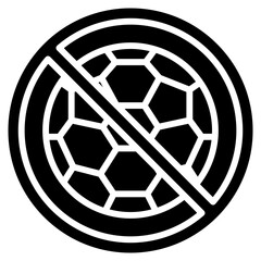 Obraz premium Soccer Hooliganism Vector Icon