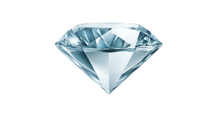 Closeup of sparkling diamond gem on textured plaid cloth, a study in luxury and design