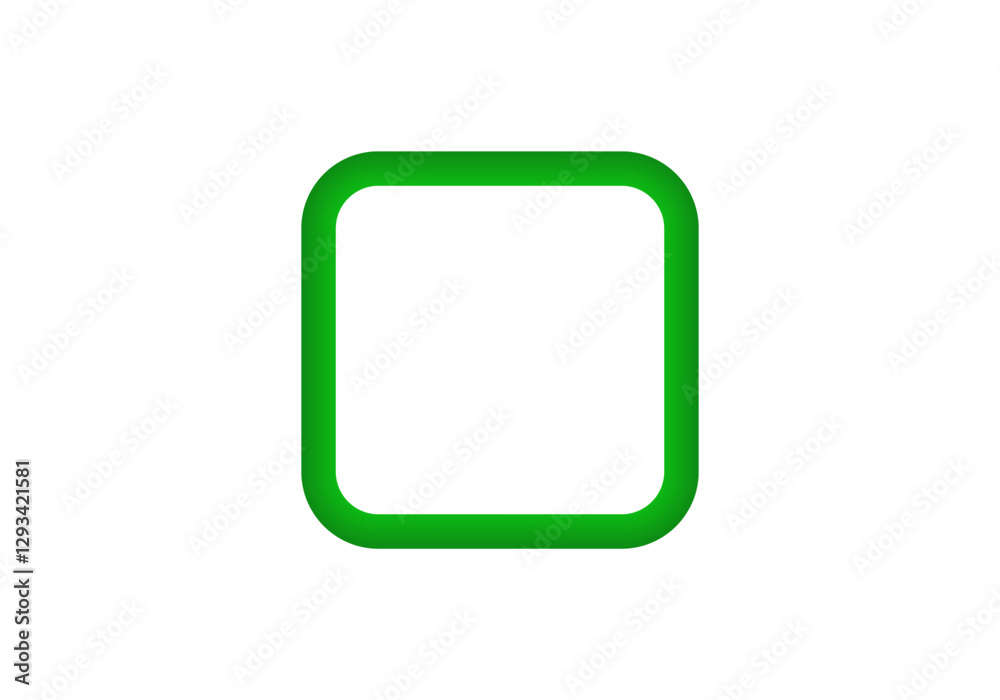 Poster a simple green checkbox with a white background, commonly used in digital interfaces.