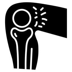 Joint Pain Vector Icon