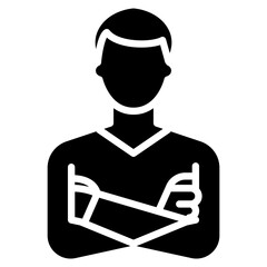 Assertiveness Vector Icon