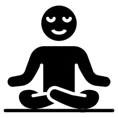 Stress Relief Vector Icon