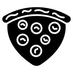 Calzone Vector Icon