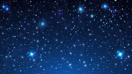 Fototapeta premium Night sky, stars, cosmic background, space, design