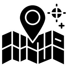 Location History Vector Icon
