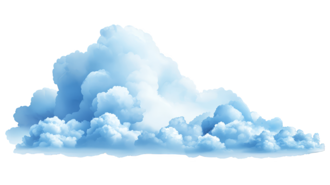 Dreamy rainbow cloud, a colorful cloudscape of ethereal beauty and tranquil nature