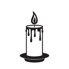 candle design vector