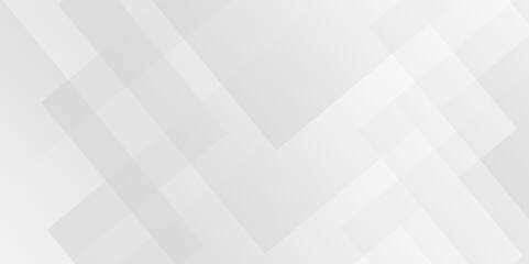 Abstract white and gray overlap triangle geometric technology pattern. minimal rectangle randomly white lines transparent web square background layers. overlapping presentation design.	
