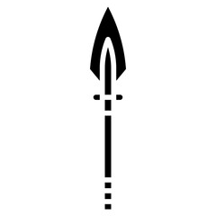 Fototapeta premium Spears Vector Icon