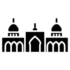 Dubai Location Vector Icon