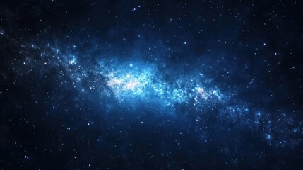 Galactic Nebula, Cosmic Dust, Starry Night, Space Background, Astronomy